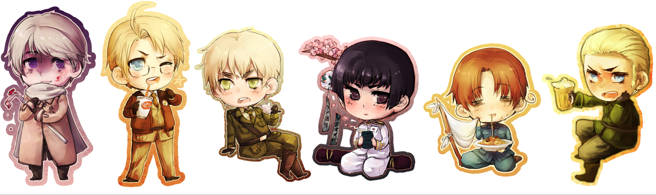 Hetalia Chibis 2011