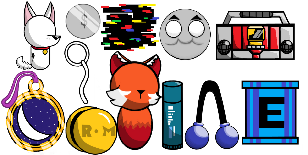Object Character Asset Pack 1 by BrandonBeak2405 on DeviantArt