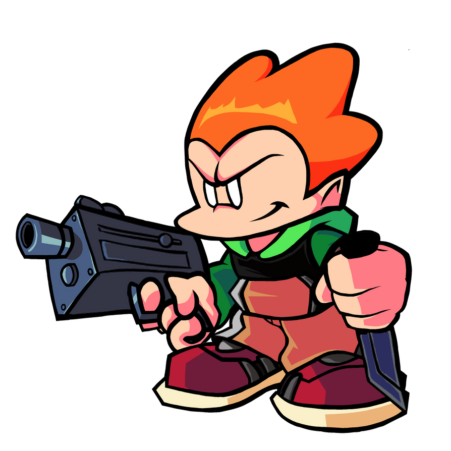 Fnf Gun Model FNF - Pico (My universe, with gun) by BrandonBeak2405 on DeviantArt