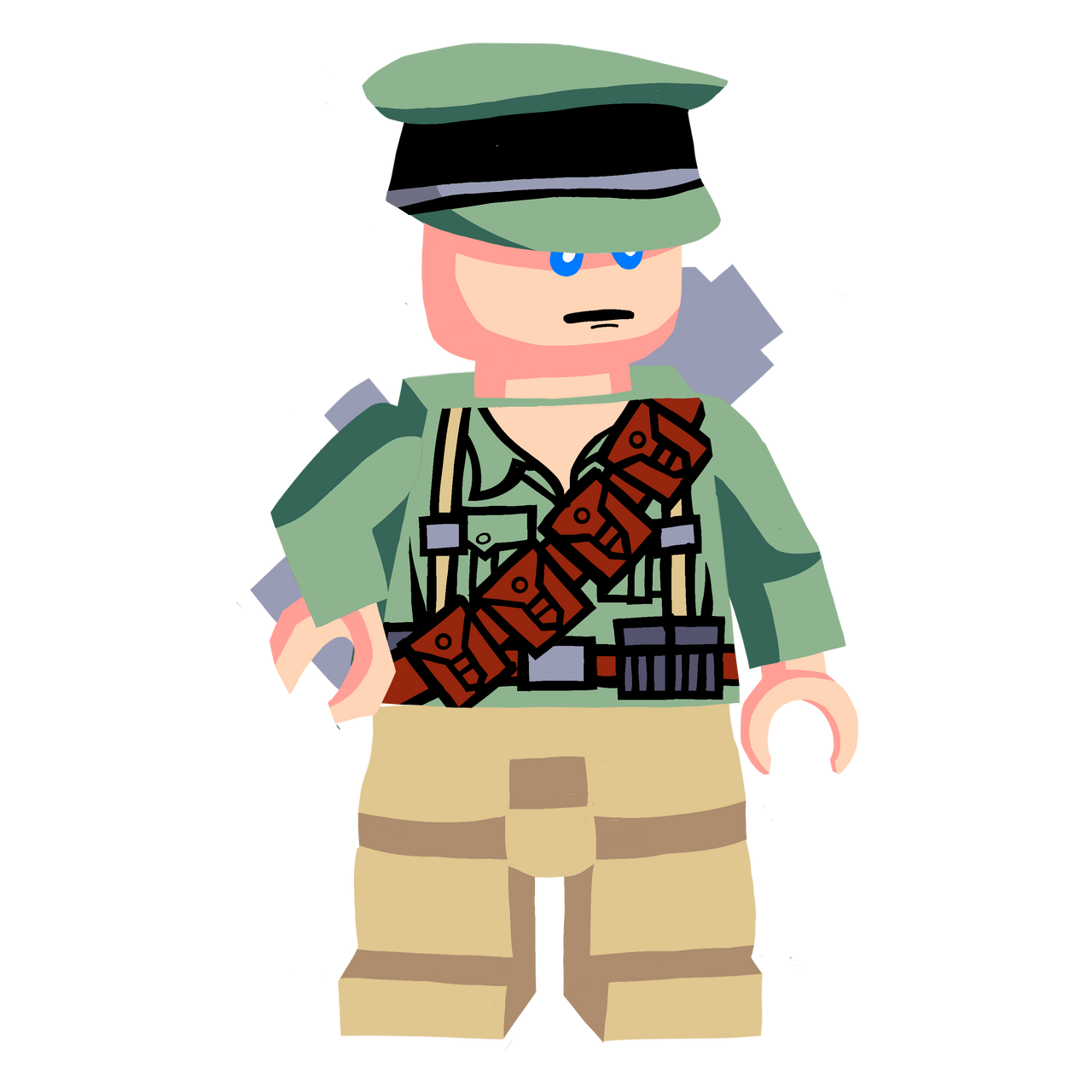 Lego Basuca FNF - Lego Bazooka Soldier (Raiders) by BrandonBeak2405 on DeviantArt