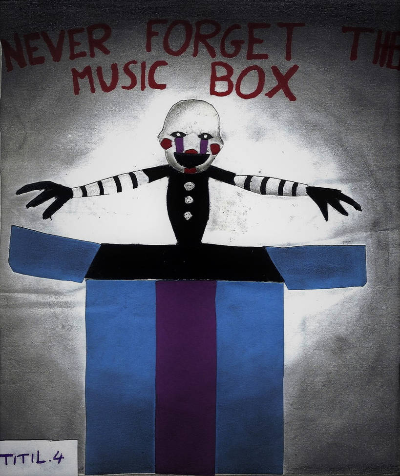 Puppet S Box Fnaf - Music Box and Puppet by TitiL4 on DeviantArt