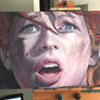 Milla Jovovich / Leeloo Dallas painting