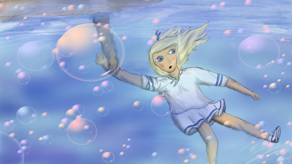 Forgetting To Swim by Shoomfie