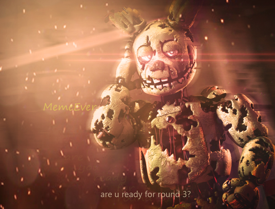 FNAF 3 ANNIVERSARY} In Five Nights At Freddy's3. by MemeEverYT on  DeviantArt