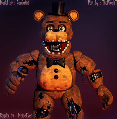 Withered Freddy action figure by hazyartdud on DeviantArt
