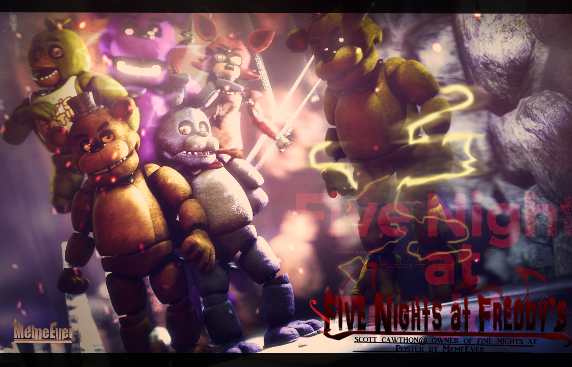 Sfm fnaf] Nostalgic Fnaf 1 Poster : r/fivenightsatfreddys