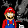 Mario vs Alien