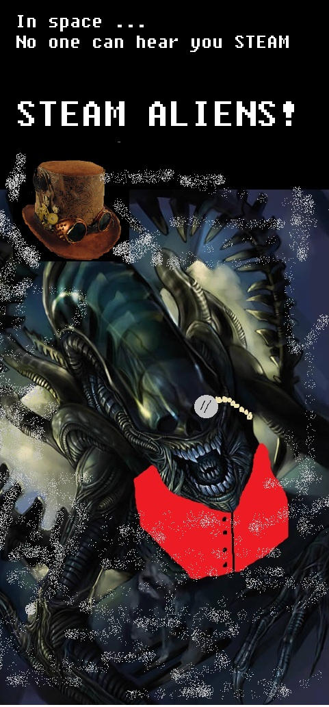 STEAM ALIEN by trippcook on DeviantArt
