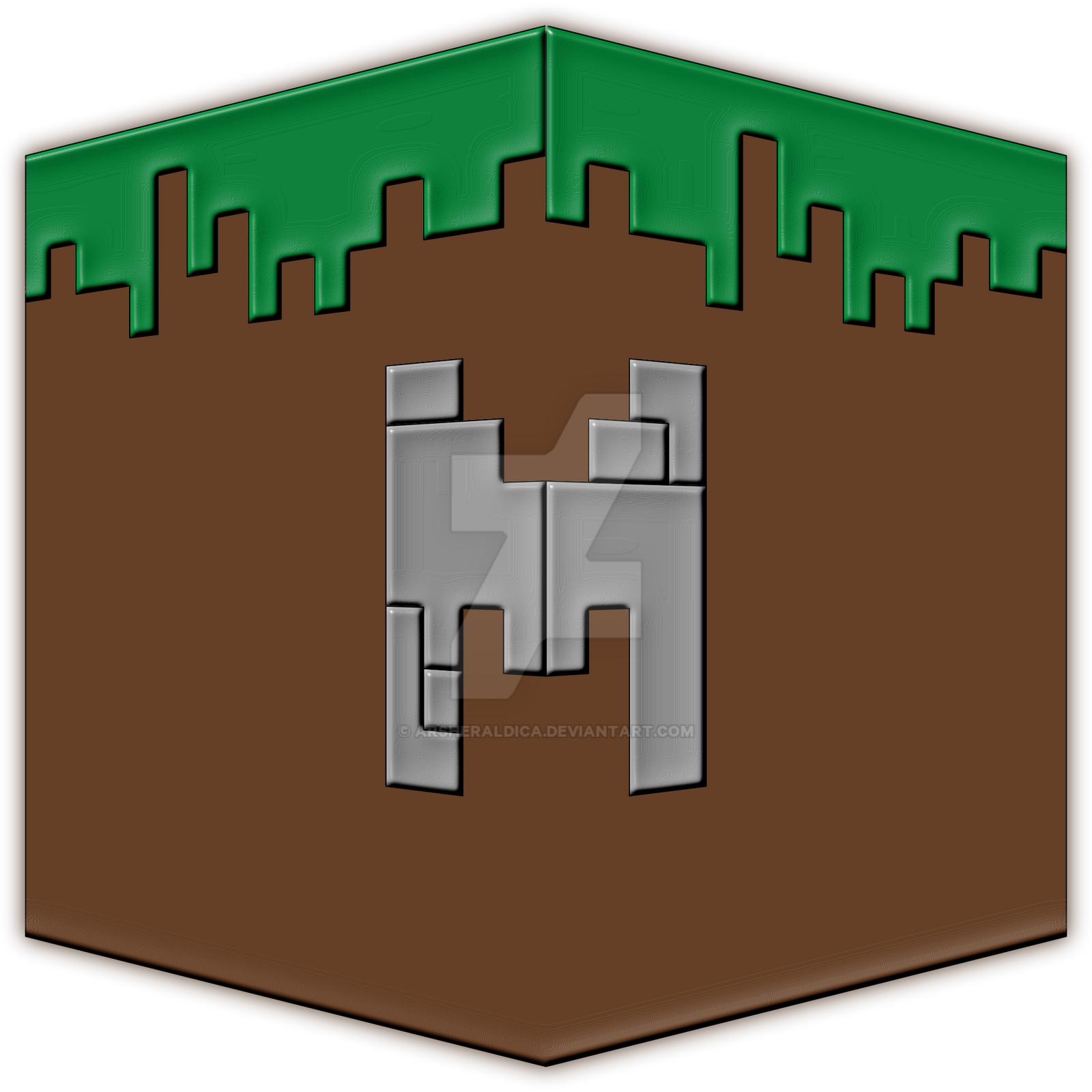 Minecraft logo alter by ArsHeraldica on DeviantArt