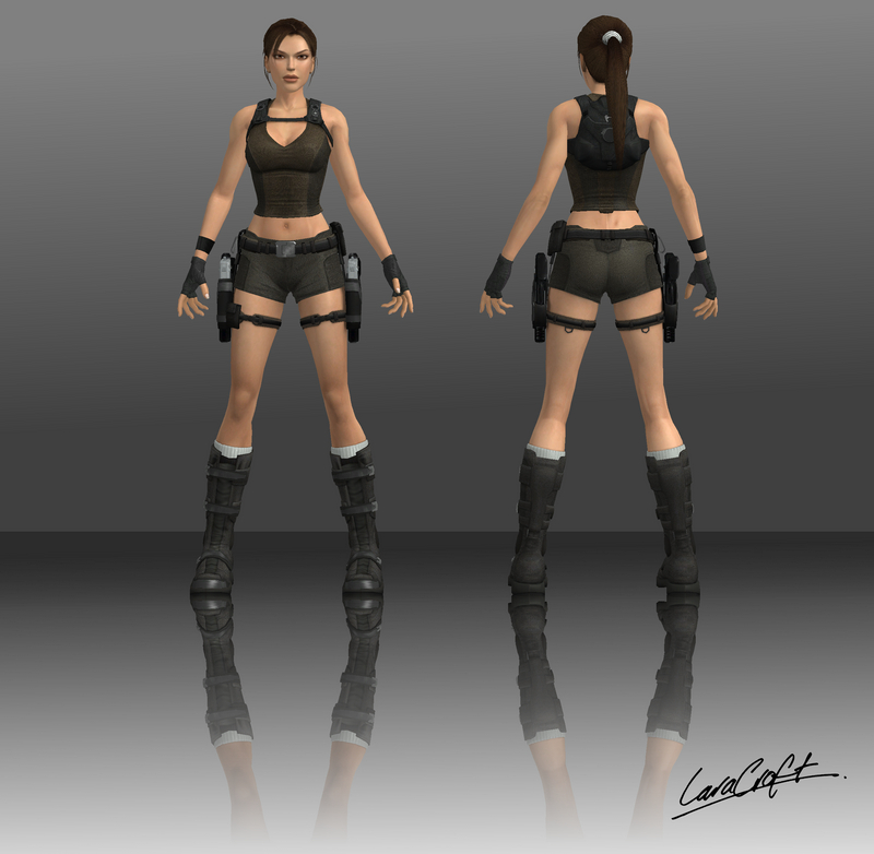 Lara Croft Render