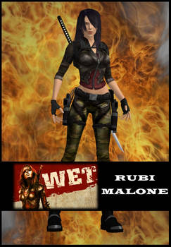 Lara Croft as Rubi Malone