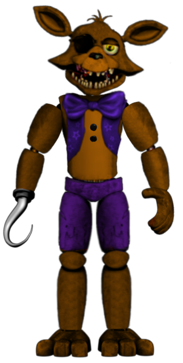 FNAF Spring Foxy By Nicky Gamer by Estevamgamer on DeviantArt
