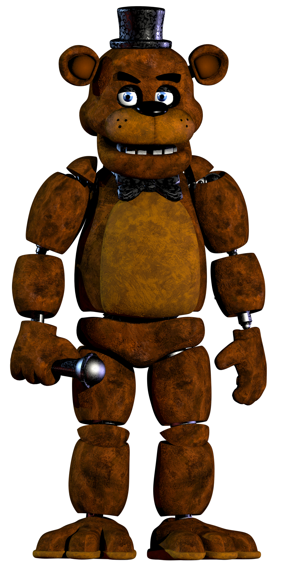 Freddy fnaf 1 render by sm64wariogamig3dmod on DeviantArt