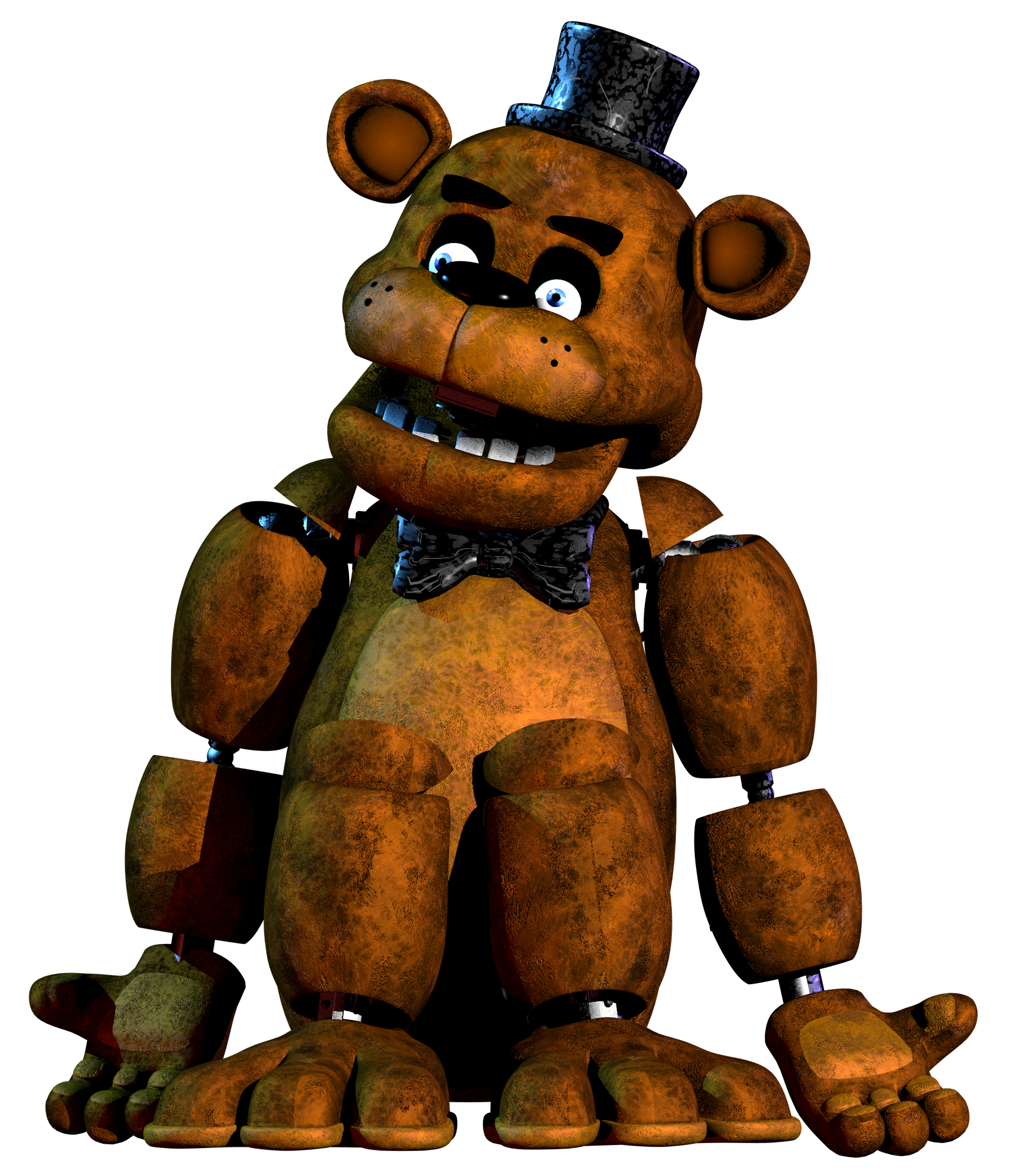 Fnaf 1 - freddy fazbear full body by SpringCraft20 on DeviantArt