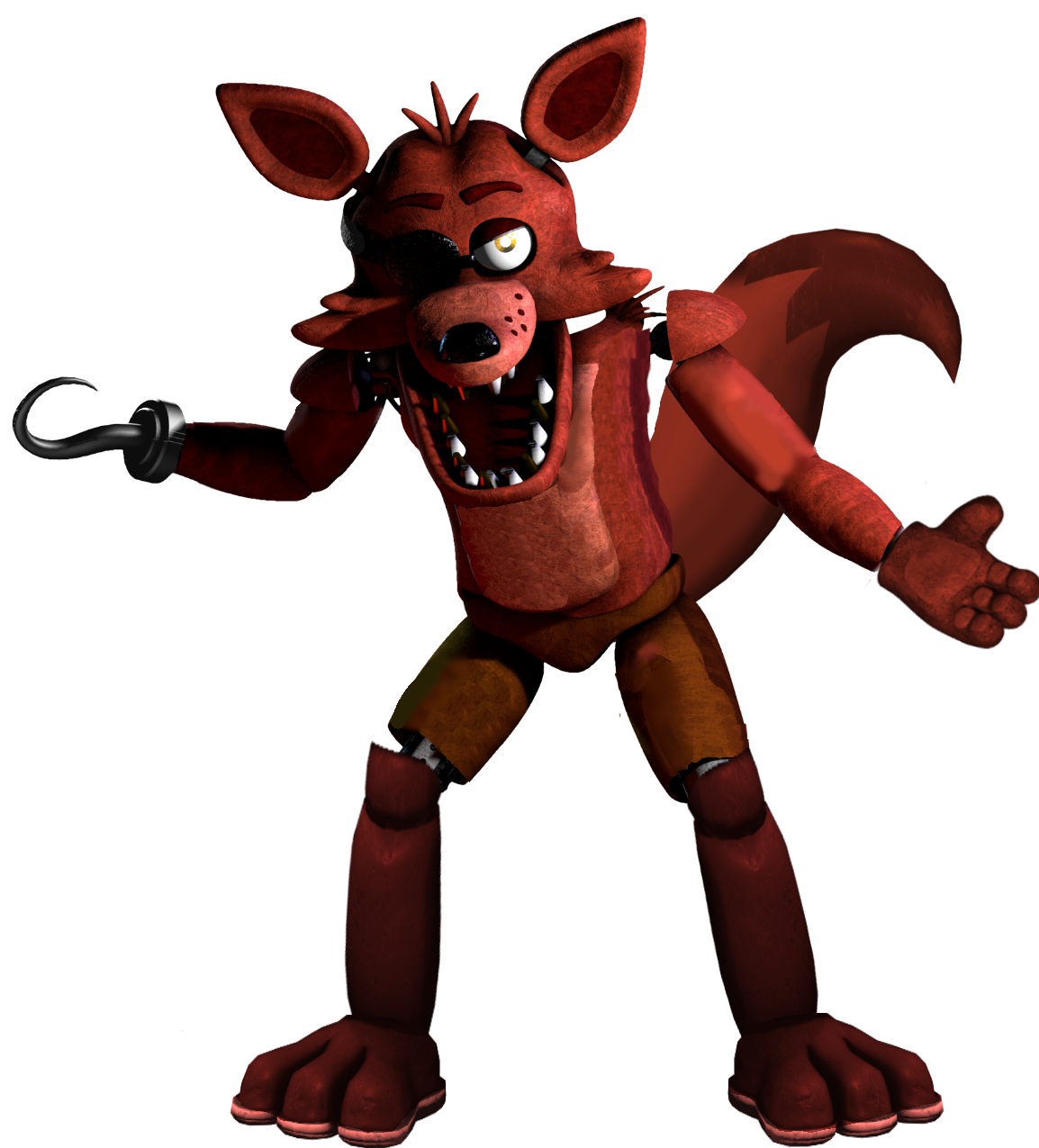 Fnaf 1fixed Foxy Version 3 By Estevamgamer On Deviantart