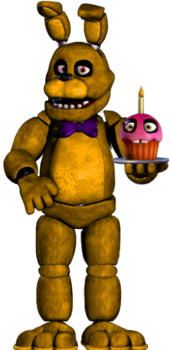 Fixed W.Golden Freddy/Fredbear v.2 by SrFuntimeTico on DeviantArt