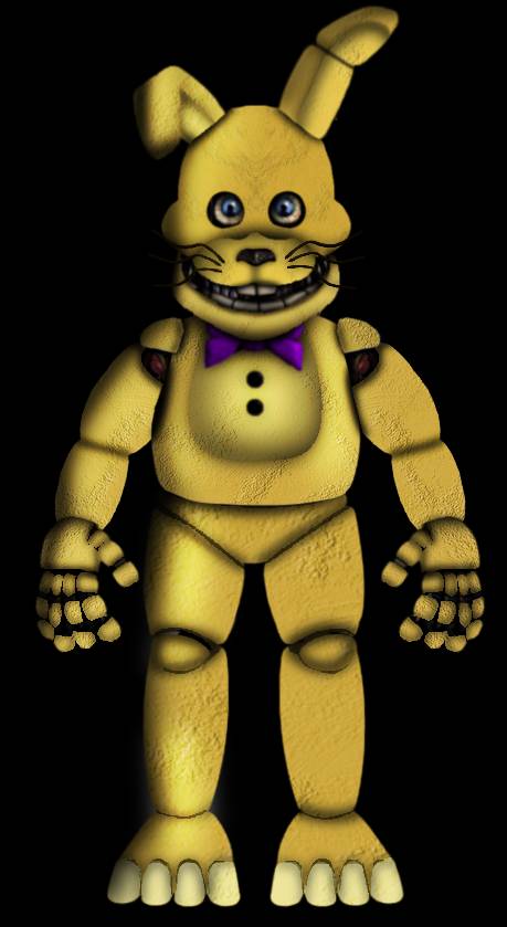 Scrap Fredbear UCN by FNAF-everywhere on DeviantArt  Fnaf characters,  Nightmare toy bonnie, Five nights at freddy's