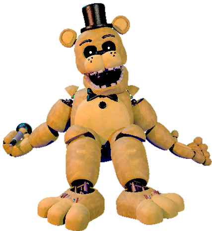 FNAF 1: Teaser Freddy Full Body by Estevamgamer on DeviantArt