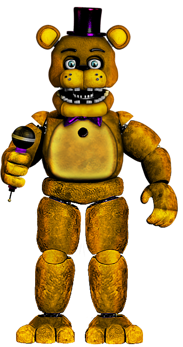 FNAF 1: Teaser Freddy Full Body by Estevamgamer on DeviantArt