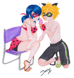 Marinette And Adrien Ladybug And Chat Noir On Miraculous Fanclub Deviantart Marinette And Adrien Ladybug And Chat Noir On Miraculous Fanclub Deviantart