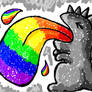 Rainbow RAWR dino