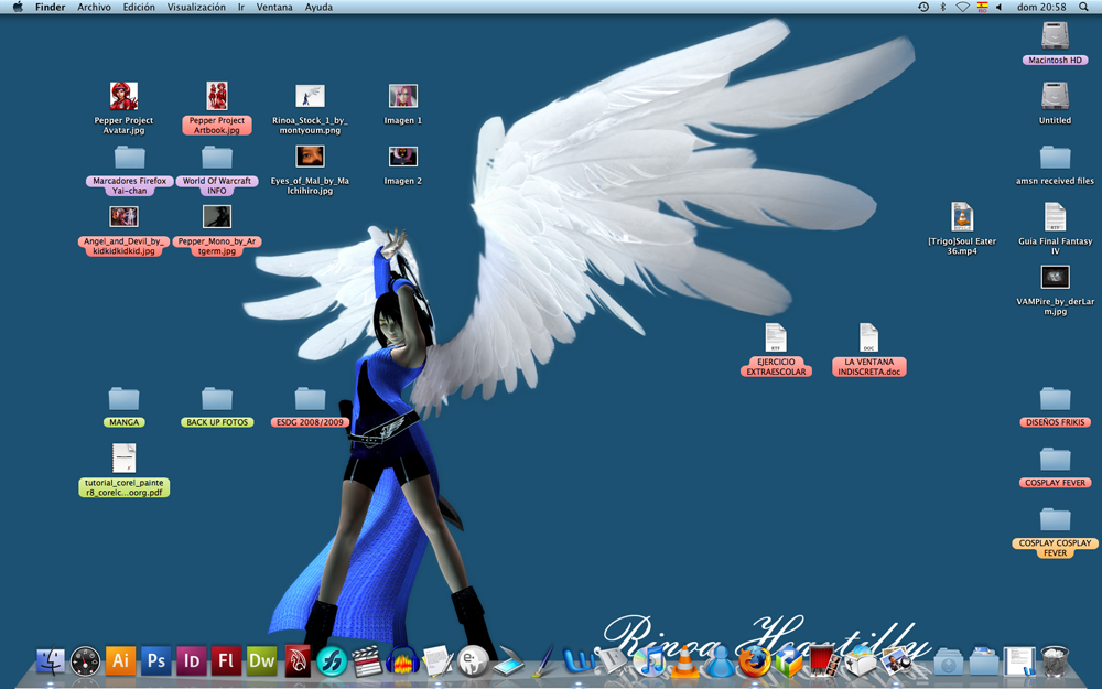 Rinoa Heartilly Desktop