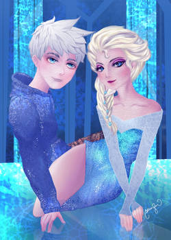 Jack Frost x Elsa ~ Jelsa