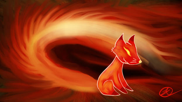 Flame fox Neko