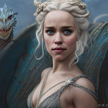 Rachel McAdams  Daenerys Targaryen by EscribaRegio
