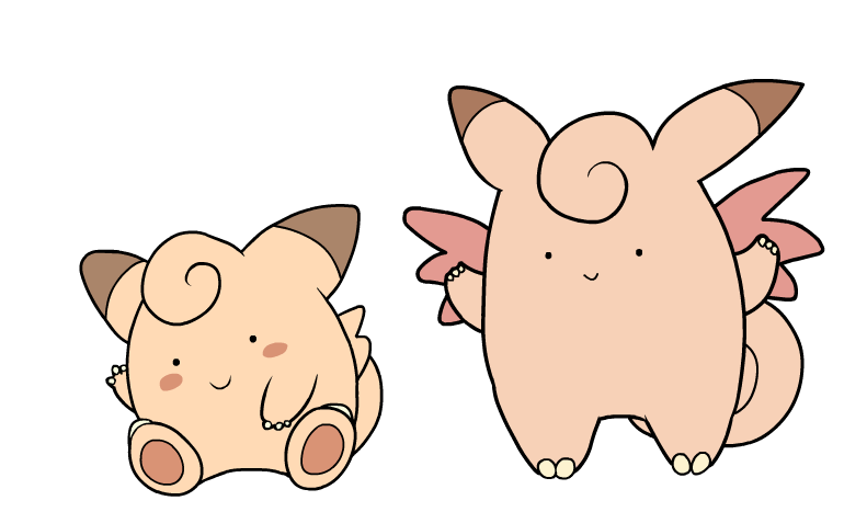 Clefairy And Clefable