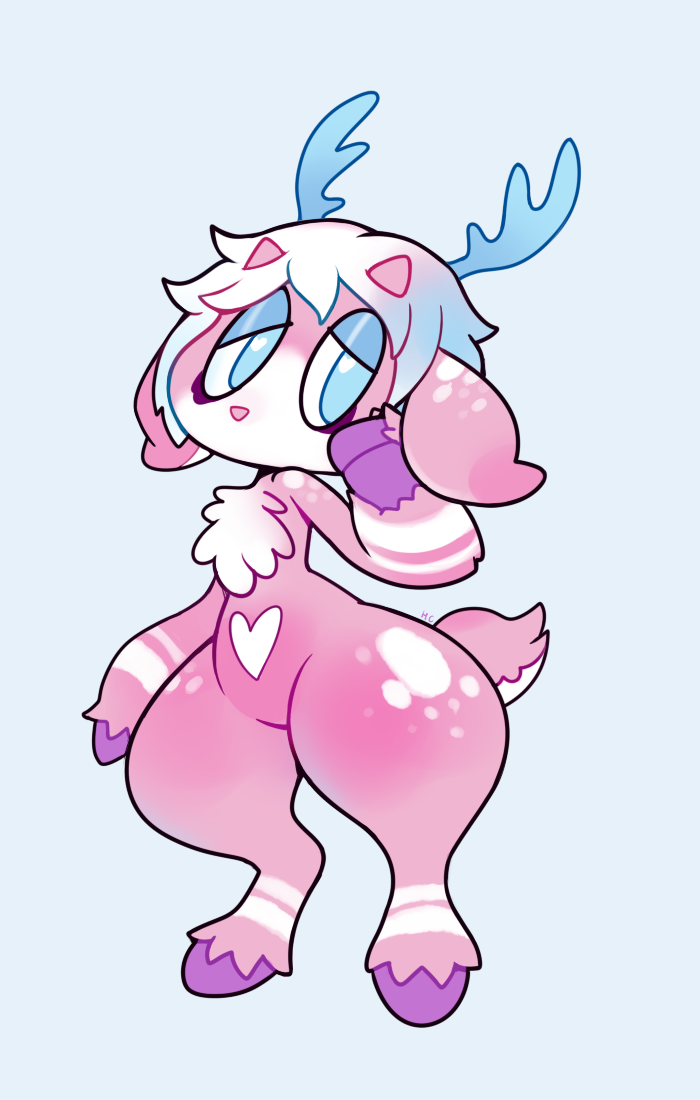 Pink Deer