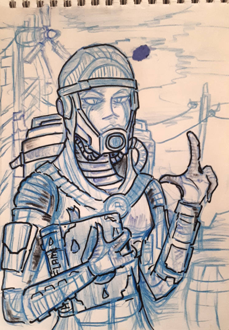Finding Randon Girl Randon girl in hazmat by CHAOSminiMARINE on DeviantArt