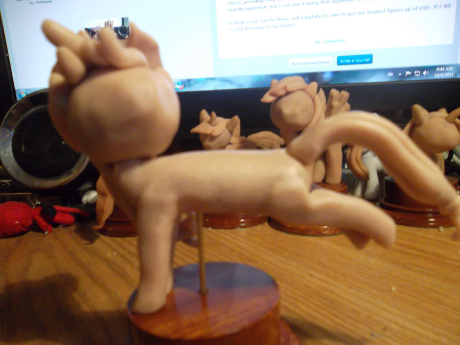 Applejack statuette WiP Mk2 1