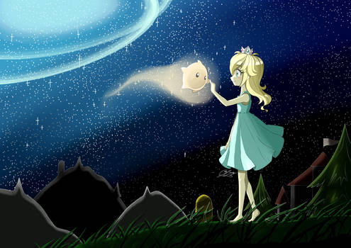 Rosalina and Luma's First Encounter