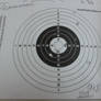 My result in the school shooting gallery (29 pts).