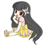 Old OC -  Tsukiko Hina  (chibi)