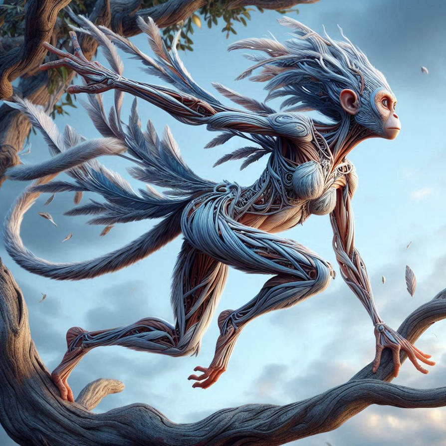 Monkey Wonen Monkey Woman by Cousture on DeviantArt