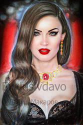 My Drawing Megan Fox