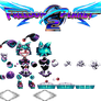 Freedom Planet 2 - Acrabelle Spritesheet