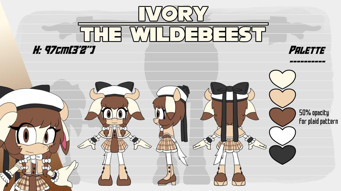 Ivory The Wildebeest Ref By WackyZebra On DeviantArt ivory-the-wildebeest-ref-by-wackyzebra-on-deviantart