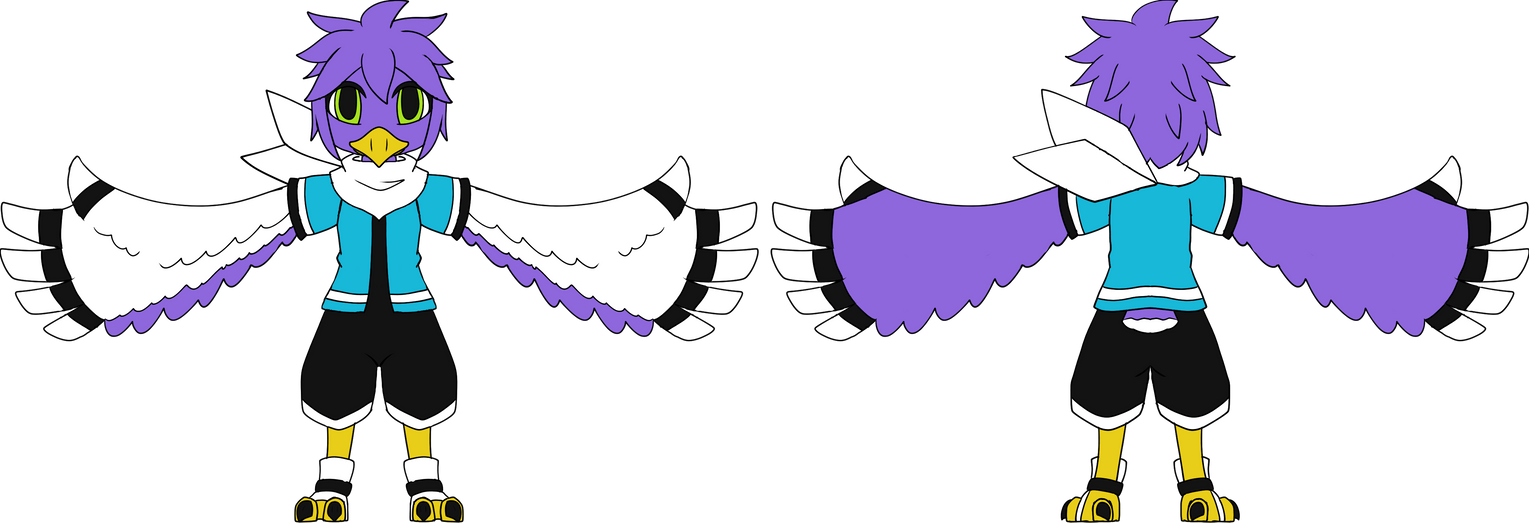 Falcon Reference Ace the Falcon - Reference Sheet 2024 by WackyZebra on DeviantArt