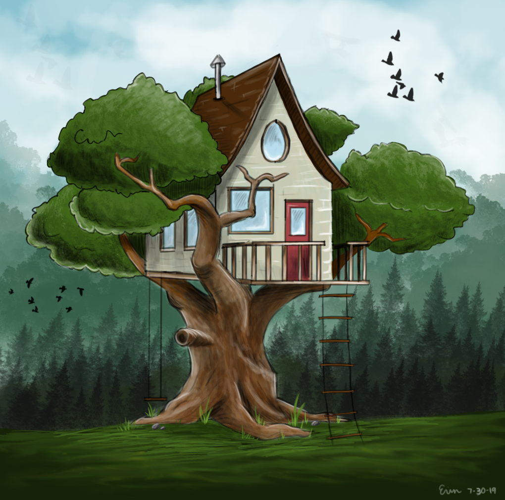 Treehouse by nalatariel on DeviantArt