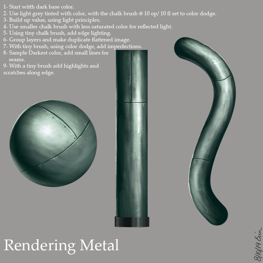 Rendering Metal by nalatariel on DeviantArt