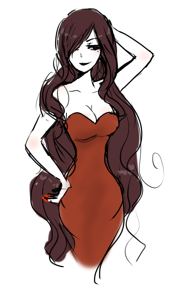 Long Hair by DinoTurtle on DeviantArt Long Hair by DinoTurtle on DeviantArt