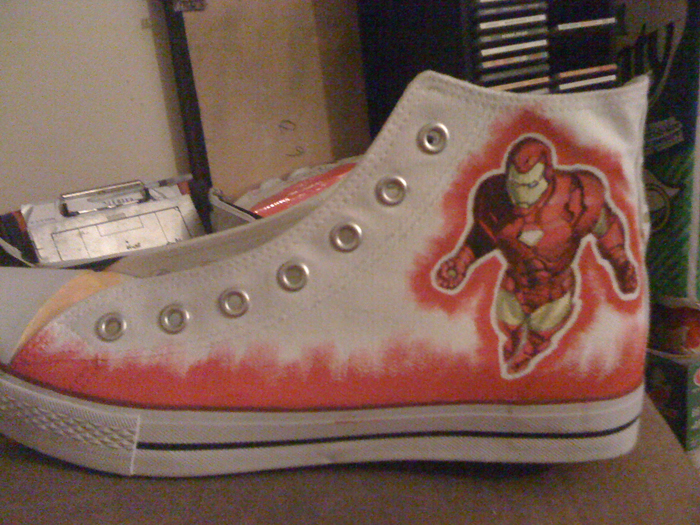 Soulier Iron Man gauche