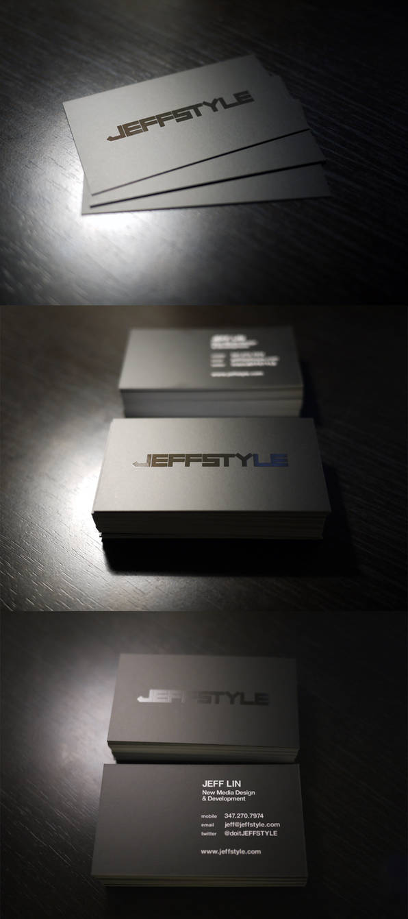 Jeffstyle Business Cards