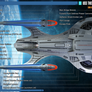 Theurgy-class Starship Schematics | Dorsal View