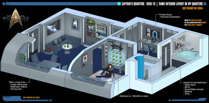 Captain's Quarters | Star Trek: Theurgy