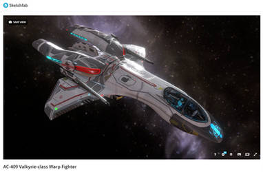 New Mk III Valkyrie 3D Model! by Auctor-Lucan