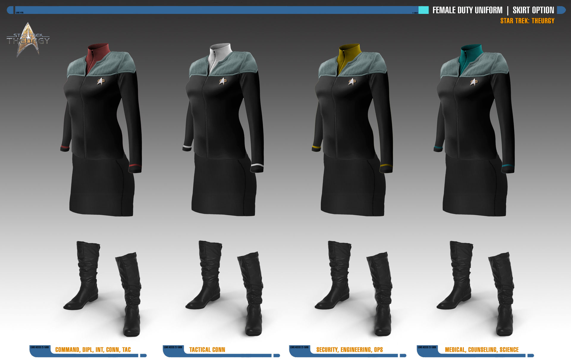 Female Skirt Option | Star Trek: Theurgy